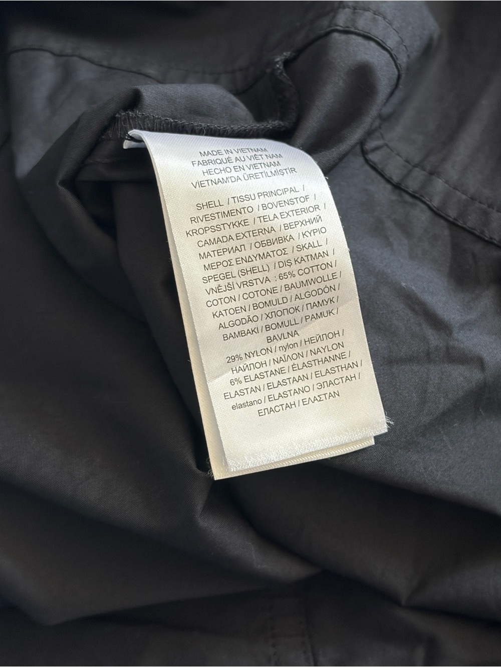 Ralph Lauren Black Shirt Dress with Collar - Picture 3 of 4